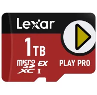 Memory Cards - LEXAR MICROSDXC EXPRESS PLAY PRO EXPRESS 7.1, R900/W600 C10 U3 UHS-I (V30) 1TB LMSXPS0001T-BNNNG - quick order from manufacturerMemory Cards - LEXAR MICROSDXC EXPRESS PLAY PRO EXPRESS 7.1, R900/W600 C10 U3 UHS-I (V30) 1TB LMSXPS0001T-BNNNG - quick order from manufacturer