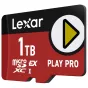 Atmiņas kartes - LEXAR MICROSDXC EXPRESS PLAY PRO EXPRESS 7.1, R900/W600 C10 U3 UHS-I (V30) 1TB LMSXPS0001T-BNNNG - ātri pasūtīt no ražotāja