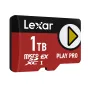 Atmiņas kartes - LEXAR MICROSDXC EXPRESS PLAY PRO EXPRESS 7.1, R900/W600 C10 U3 UHS-I (V30) 1TB LMSXPS0001T-BNNNG - ātri pasūtīt no ražotāja