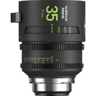 CINEMA Video Lenses - NISI CINE LENS AUREUS PRIME 35MM T1.4 PL-MOUNT AUREUS 35 T1.4 PL - quick order from manufacturer