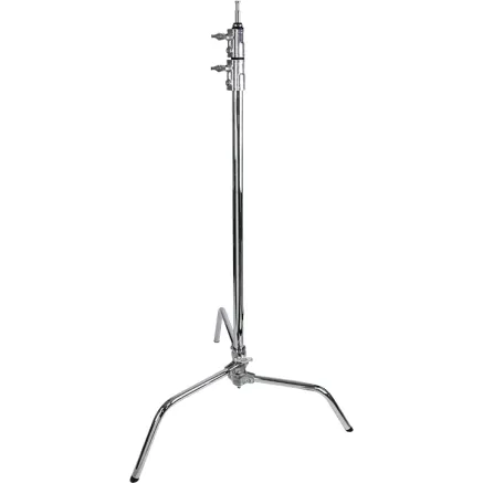 KUPO CL-20M 20 MASTER C-STAND WITH SLIDING LEG & QUICK-RELEASE - SILVER CL-20M