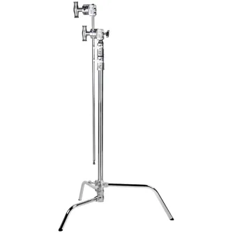 Light Stands - KUPO CL-20MK 20 MASTER C-STAND WITH SLIDING LEG & QUICK RELEASE - SILVER KIT CL-20MK - quick order from manufacturer