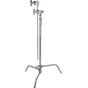 Light Stands - KUPO CL-40MK 40 MASTER C-STAND WITH SLIDING LEG & QUICK RELEASE - SILVER KIT CL-40MK - quick order from manufacturer