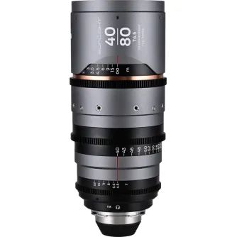 CINEMA objektīvi - LAOWA SUNLIGHT 40-80MM T4.5 2X FF ANAMORPHIC ZOOM (AMBER) ARRI PL VE4080PLA - ātri pasūtīt no ražotāja