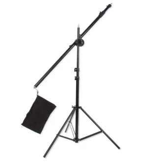 Boom statīvi - walimex Boom Tripod w. Counterweight, 120-220cm - ātri pasūtīt no ražotāja
