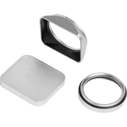 NISI JETMAG PRO LENS HOOD, UV FILTER & CAP FOR FUJI X100 SERIES SILVER JM KIT X100 SILVER