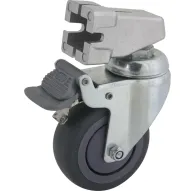 Tripod Accessories - KUPO KC-080S 75MM CASTER WITH BRAKE 22MM SQUARE ADAPTER SET OF THREE KC-080S - quick order from manufacturerTripod Accessories - KUPO KC-080S 75MM CASTER WITH BRAKE 22MM SQUARE ADAPTER SET OF THREE KC-080S - quick order from manufacturer