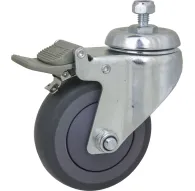 Tripod Accessories - KUPO KC-100 100MM CASTER WITH BRAKE M10 THREAD ADAPTER SET OF THREE KC-100 - quick order from manufacturerTripod Accessories - KUPO KC-100 100MM CASTER WITH BRAKE M10 THREAD ADAPTER SET OF THREE KC-100 - quick order from manufacturer