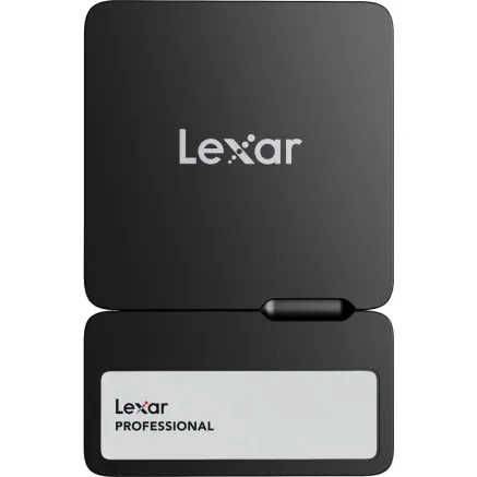 LEXAR PROFESSIONAL GO SL400S SSD, USB3.2 GEN2 UP TO R1050/W1000 WITH HUB, 2TB LSL400S002T-RNBNG