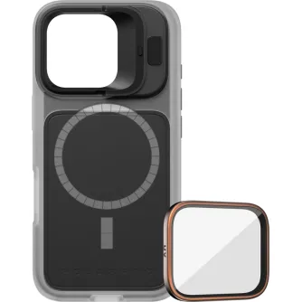  Telefonu vāciņi, maciņi - POLARPRO KIT - LITECHASER IPHONE 16 PRO BASE CASE CLEAR + UV FILTER 131138 - ātri pasūtīt no ražotāja