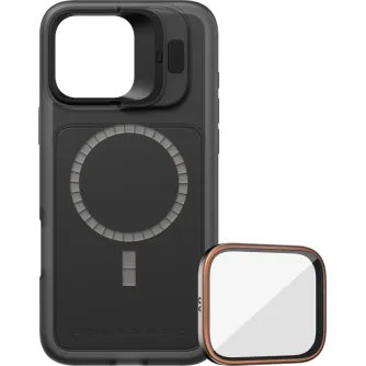 For smartphones - POLARPRO KIT - LITECHASER IPHONE 16 PRO MAX BASE CASE BLACK + UV FILTER 131139 - quick order from manufacturer