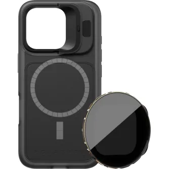 Aksesuāri Viedtālruņiem - POLARPRO KIT - LITECHASER IPHONE 16 PRO BASE CASE BLACK + VND 3-5 FILTER 131154 - ātri pasūtīt no ražotāja