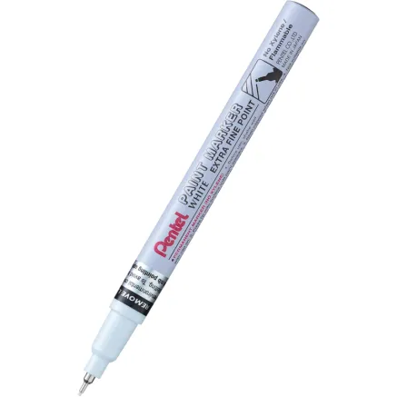 PENTEL MFP10-W PAINT MARKER 1MM WHITE 2401218