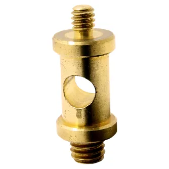 Tripod Accessories - KUPO KS-014R ROUND STUD WITH 3/8 -16 MALE AND 1/4-20 MALE KS-014R - quick order from manufacturer