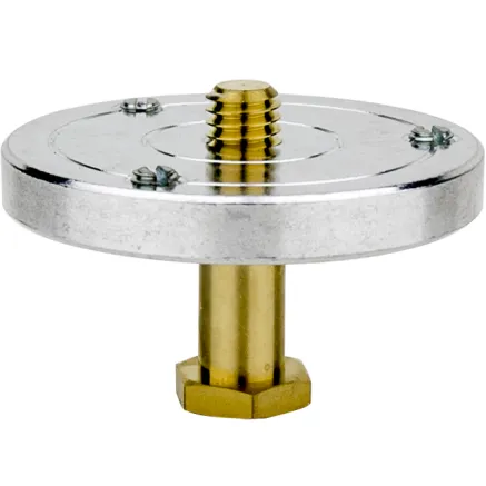 KUPO KS-023H HEX MOUNTING PLATE 3/8-16M WITH 5/8 HEX STUD KS-023H