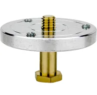 Tripod Accessories - KUPO KS-023H HEX MOUNTING PLATE 3/8-16M WITH 5/8 HEX STUD KS-023H - quick order from manufacturerTripod Accessories - KUPO KS-023H HEX MOUNTING PLATE 3/8-16M WITH 5/8 HEX STUD KS-023H - quick order from manufacturer