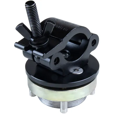 KUPO KS-696 MITCHELL MOUNT WITH 2 COUPLER COLLAR CASTLE & NUT KS-696