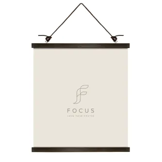 Foto rāmīši - FOCUS POSTER HANGER MAGNETIC WALNUT 51CM 132446 - ātri pasūtīt no ražotāja