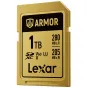 Atmiņas kartes - LEXAR SDXC ARMOR GOLD UHS-II U3, STAINLESS STEEL, IP68 R280/W210 (V60) 1TB LSDAMGL001T-RNNNG - ātri pasūtīt no ražotāja