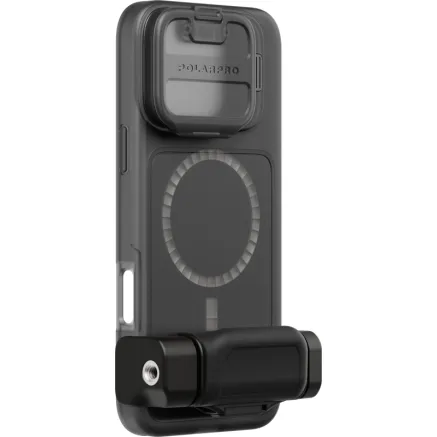 POLARPRO LITECHASER 16 BASE CASE BLACK FOR IPHONE 16 PRO MAX LCP16-CSE-MAX-BLK