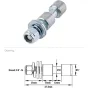 Аксессуары штативов - KUPO KS-013 DIA. 17M SPIGOT W/ WASHER AND LOCK NUT FOR C-05 FAMILY KS-013 - быстрый заказ от производителя