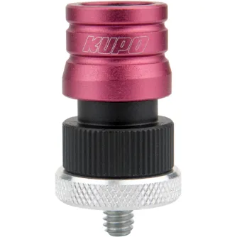 Tripod Accessories - KUPO KS-084 QUICK RELEASE ADAPTER 1/4-20 MALE THREADED (BODY) KS-084 - quick order from manufacturer