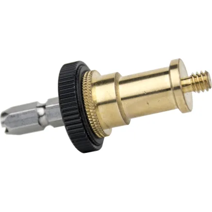 KUPO KS-086 QUICK RELEASE ADAPTER 5/8 W/ 1/4 MALE THREADED (TOP MOUNT) KS-086