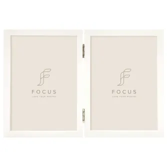 Photo Frames - FOCUS WILLOW WHITE DOUBLE 10X15 132524 - quick order from manufacturer