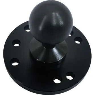 Tripod Heads - KUPO KS-427 ROUND PLATE BALL HEAD FOR DRILL W/ HOLES 1/4-20 MALE THREADED KS-427 - quick order from manufacturer