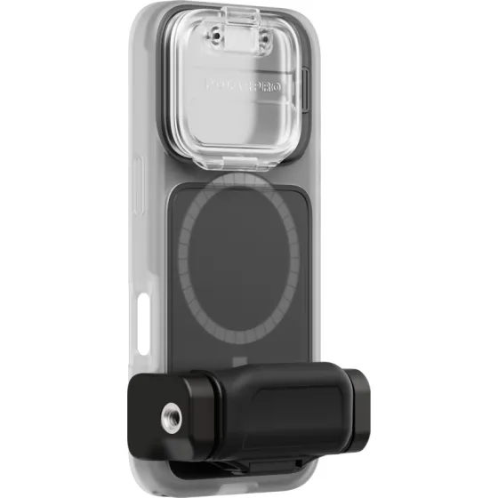 POLARPRO LITECHASER 16 BASE CASE CLEAR FOR IPHONE 16 PRO LCP16-CSE-PRO-CLR