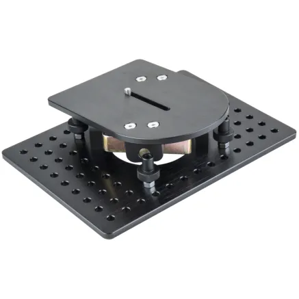 KUPO KSC-160 4 WAY LEVELING CAM MOUNT W/ 3/8 SLOT-BLK KSC-160