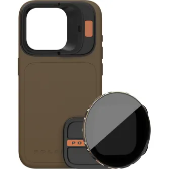 Aksesuāri Viedtālruņiem - POLARPRO KIT - LITECHASER IPHONE 15 PRO MAX CASE DESERT + VND 3-5 FILTER 131151 - ātri pasūtīt no ražotāja