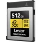 Atmiņas kartes - LEXAR CFEXPRESS 4.0 PRO GOLD R3600/W3300 512GB LCXEXP4512G-RNENG - ātri pasūtīt no ražotāja