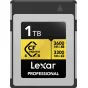 Atmiņas kartes - LEXAR CFEXPRESS 4.0 PRO GOLD R3600/W3300 1TB LCXEXP4001T-RNENG - ātri pasūtīt no ražotāja