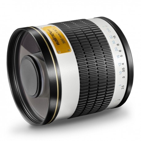 walimex 500/6,3 DX DSLR Mirror Canon EF white - Объективы