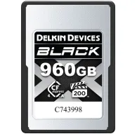 Memory Cards - DELKIN CFEXPRESS 4.0 BLACK TYPE A VGP200, R1830/W1740 (TYPE A 4.0) 960GB DCA4BV2960 - quick order from manufacturerMemory Cards - DELKIN CFEXPRESS 4.0 BLACK TYPE A VGP200, R1830/W1740 (TYPE A 4.0) 960GB DCA4BV2960 - quick order from manufacturer