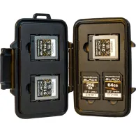 Memory Card Case - DELKIN WEATHER RESISTANT CASE FOR CFEXPRESS TYPE B (TOTE FOR 3XCFEXPRESS TYPE B/2XSD & 2XMICROSD) DTOTE-CBS - quick order from manufacturerMemory Card Case - DELKIN WEATHER RESISTANT CASE FOR CFEXPRESS TYPE B (TOTE FOR 3XCFEXPRESS TYPE B/2XSD & 2XMICROSD) DTOTE-CBS - quick order from manufacturer