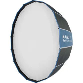 Softboxes - NANLITE RAPID 120 PARABOLIC SOFTBOX SB-RP120 WITH EGGCRATE SBR-120 - quick order from manufacturer