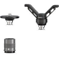 Tripod Accessories - SIRUI QUICK RELEASE CLAMP V-SHAPE GUN / PLATE BLACK GC-VB+QC-MB - quick order from manufacturerTripod Accessories - SIRUI QUICK RELEASE CLAMP V-SHAPE GUN / PLATE BLACK GC-VB+QC-MB - quick order from manufacturer