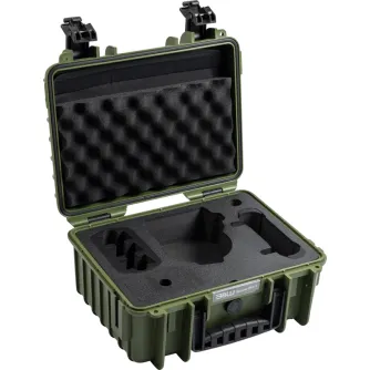 Cietie Koferi - BW OUTDOOR CASES TYPE 3000/PP.117 FOR DJI FLIP, BRONZE GREEN PP.117.BG.FLIP - ātri pasūtīt no ražotāja
