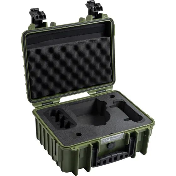 BW OUTDOOR CASES TYPE 3000/PP.117 FOR DJI FLIP, BRONZE GREEN PP.117.BG.FLIP