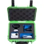 Kameru aizsargi - BW OUTDOOR ACTION CASE TYPE PP.23. FOR INSTA360 GO3/GO3S, GREEN 110297 - ātri pasūtīt no ražotāja
