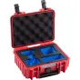 Cietie Koferi - BW OUTDOOR ACTION CASE TYPE PP.23. FOR INSTA360 GO3/GO3S, RED 110298 - ātri pasūtīt no ražotāja