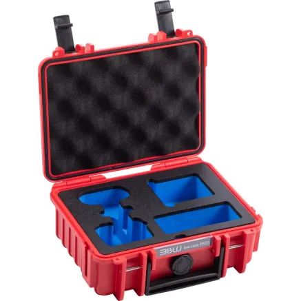 BW OUTDOOR ACTION CASE TYPE PP.23. FOR INSTA360 GO3/GO3S, RED 110298