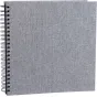 Photo Albums - FOCUS ESSENCE WIRE-O 30X30 GREY W. BLACK SHEETS 131365 - quick order from manufacturer