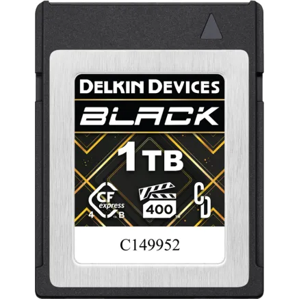 DELKIN CFEXPRESS 4.0 BLACK TYPE B R3630/W3130 (VPG400) 1TB DCB4BV41T