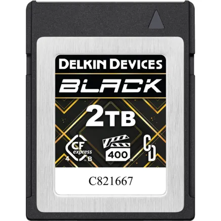 DELKIN CFEXPRESS 4.0 BLACK TYPE B R3700/W3220 (VPG400) 2TB DCB4BV42T