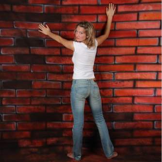 Foto foni - walimex pro Motif Cloth Background Bricks, 3x6m - ātri pasūtīt no ražotāja
