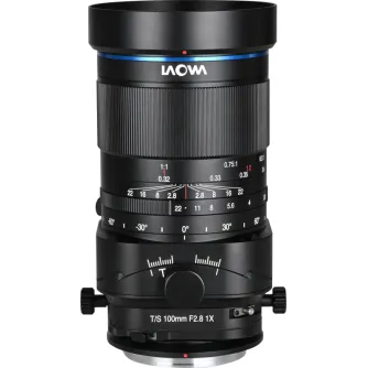 Medium Format Lenses - LAOWA 100MM F/2.8 TILT-SHIFT 1X MACRO LENS - FUJI GFX VE10028TS-GFX - quick order from manufacturer