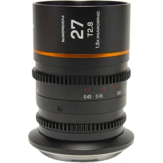CINEMA Video Lenses - LAOWANANOMORPH27MMT2.81.5XS35 (AMBER) - CANON RF VE2728RFA - quick order from manufacturer
